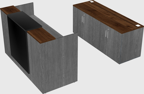 Modular reception desk