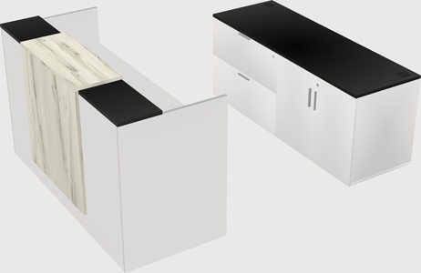 Modular reception desk