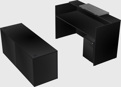 Modular reception desk