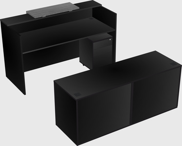 Modular reception desk