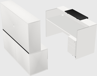Modular reception desk