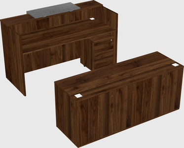 Modular reception desk