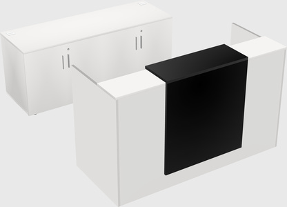 Modular reception desk