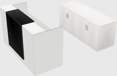 Modular reception desk