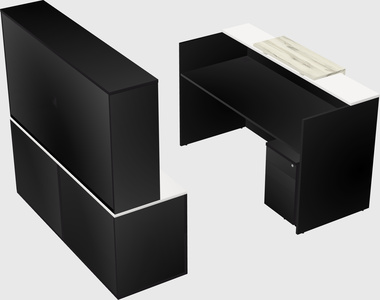 Modular reception desk