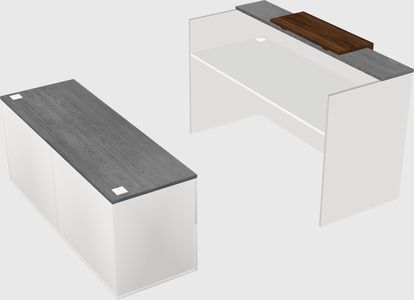 Modular reception desk
