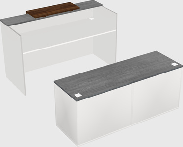 Modular reception desk