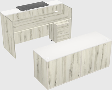 Modular reception desk