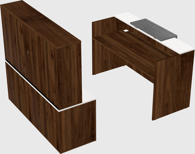 Modular reception desk