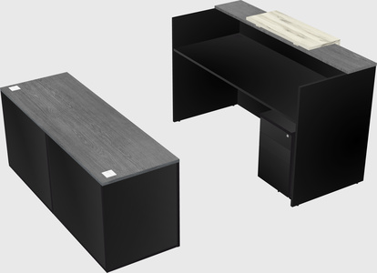 Modular reception desk