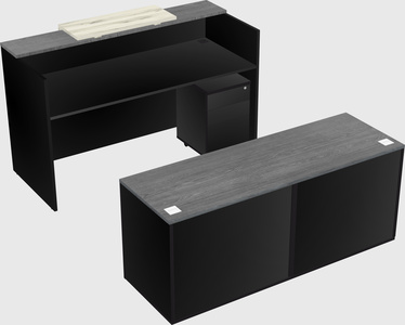 Modular reception desk
