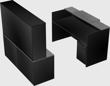 Modular reception desk