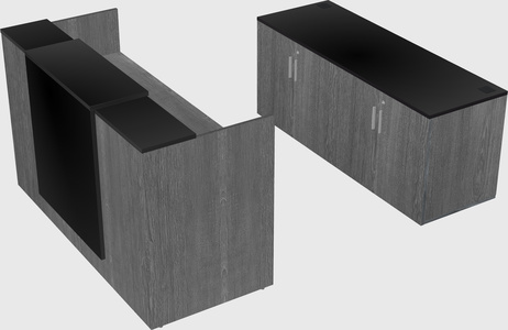 Modular reception desk
