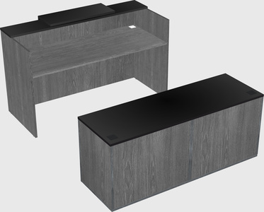 Modular reception desk