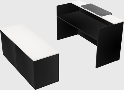 Modular reception desk
