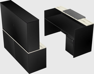 Modular reception desk