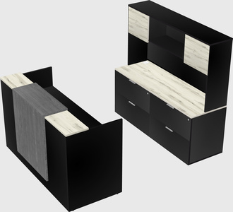 Modular reception desk