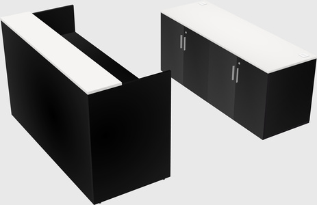 Modular reception desk
