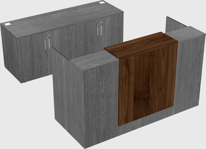 Modular reception desk