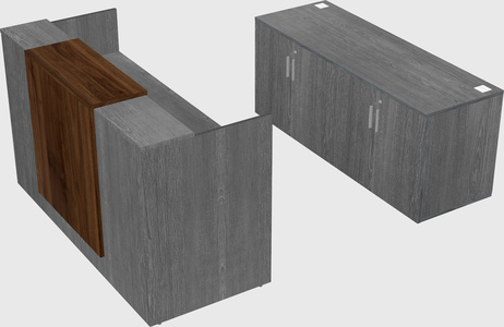 Modular reception desk