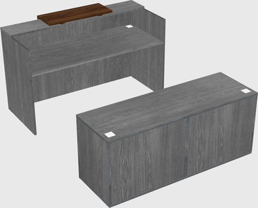 Modular reception desk