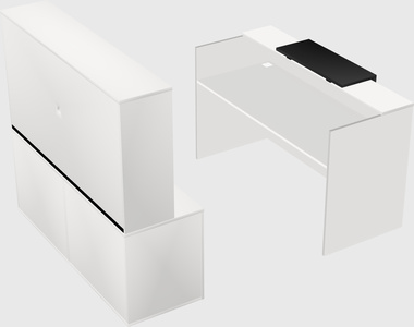 Modular reception desk