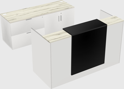 Modular reception desk