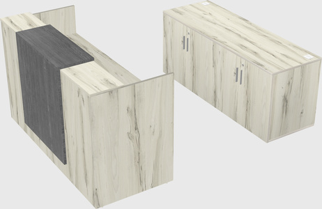 Modular reception desk