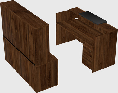 Modular reception desk