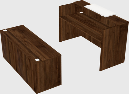 Modular reception desk
