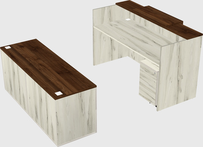 Modular reception desk