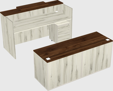 Modular reception desk
