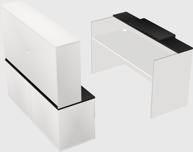 Modular reception desk