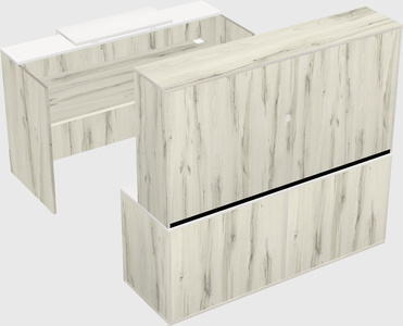 Modular reception desk