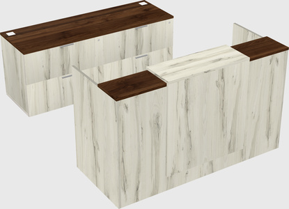 Modular reception desk