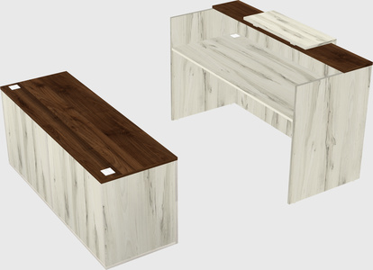 Modular reception desk