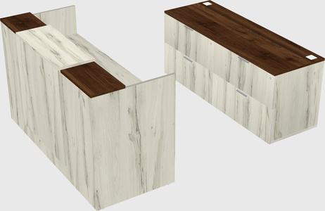 Modular reception desk