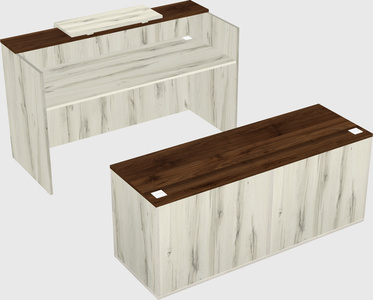 Modular reception desk