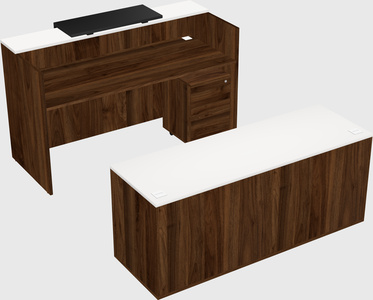 Modular reception desk