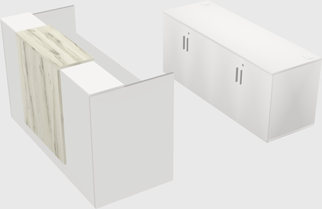 Modular reception desk