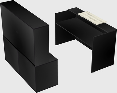 Modular reception desk
