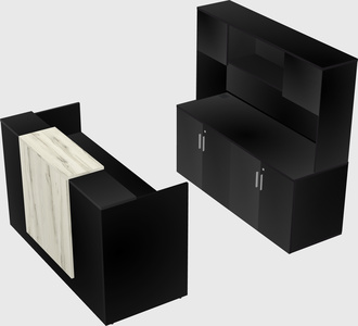 Modular reception desk