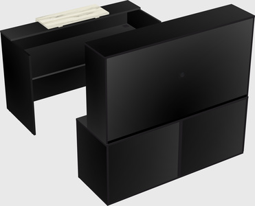 Modular reception desk