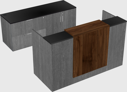 Modular reception desk