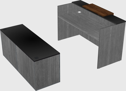 Modular reception desk