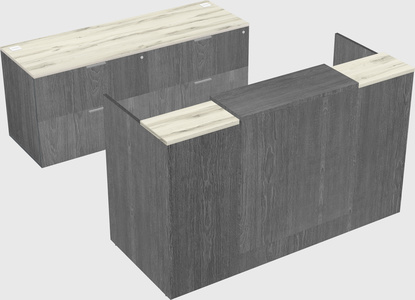Modular reception desk