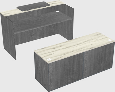 Modular reception desk