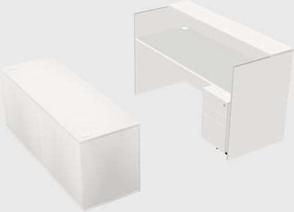 Modular reception desk