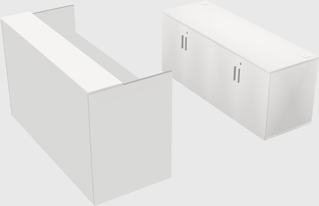 Modular reception desk