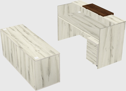 Modular reception desk